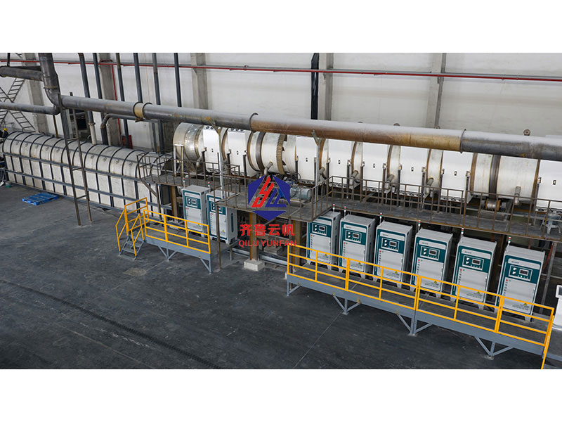 由我司承建的江蘇南通氟化鈣電磁烘干生產(chǎn)線已于近日成功投產(chǎn)并穩(wěn)定運(yùn)行
